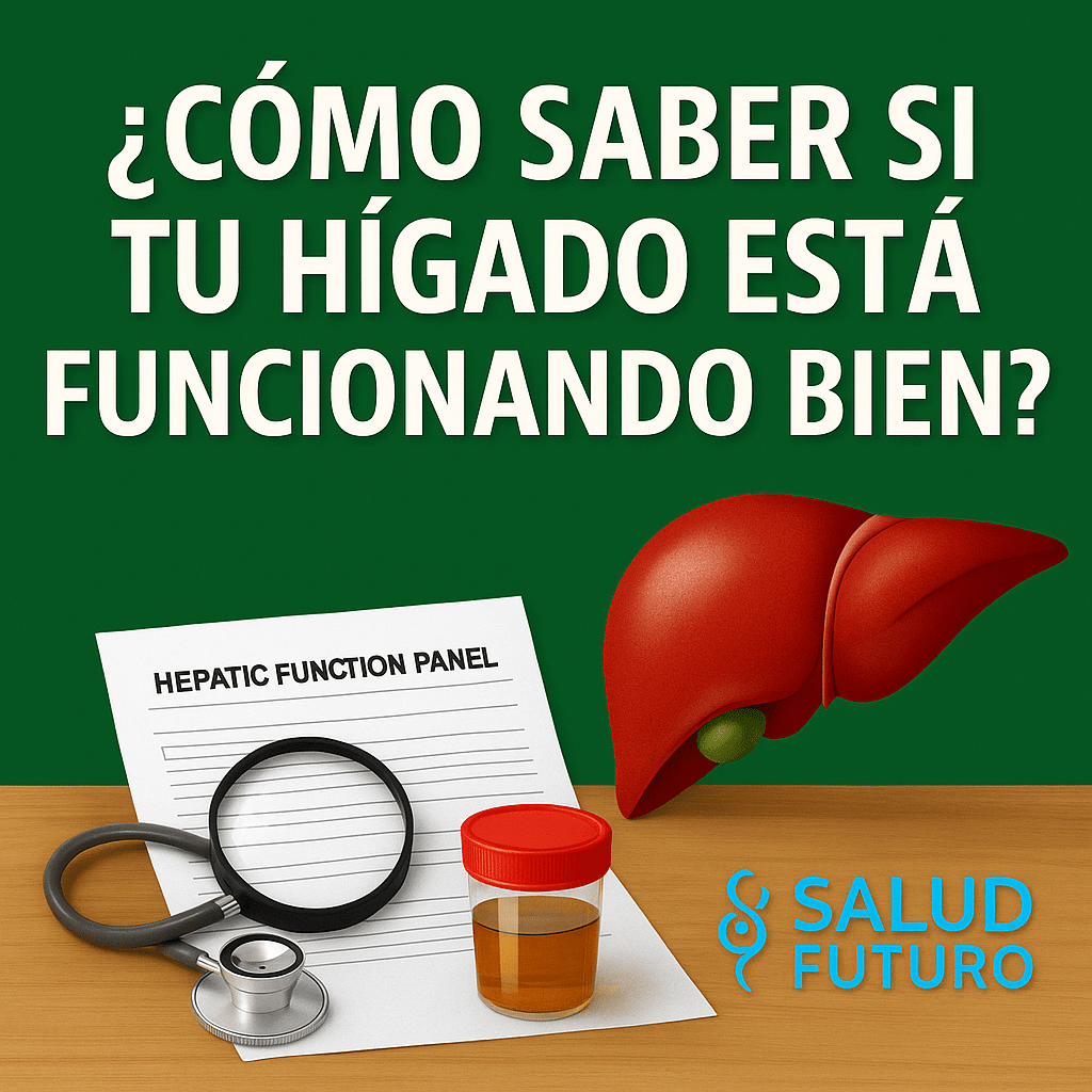 🧠 ¿CÓMO SABER SI TU HÍGADO ESTÁ FUNCIONANDO BIEN?Señales, análisis y guía práctica para prevenir problemas&nbsp;hepáticos