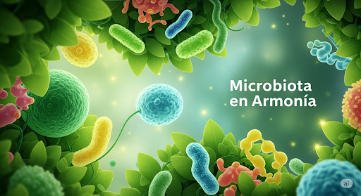 ¡MICROBIOTA EN ARMONÍA: EL SECRETO DE TU ENERGÍA DIARIA!🟦  Pequeños cambios en tu plato, grandes resultados en tu&nbsp;bienestar.